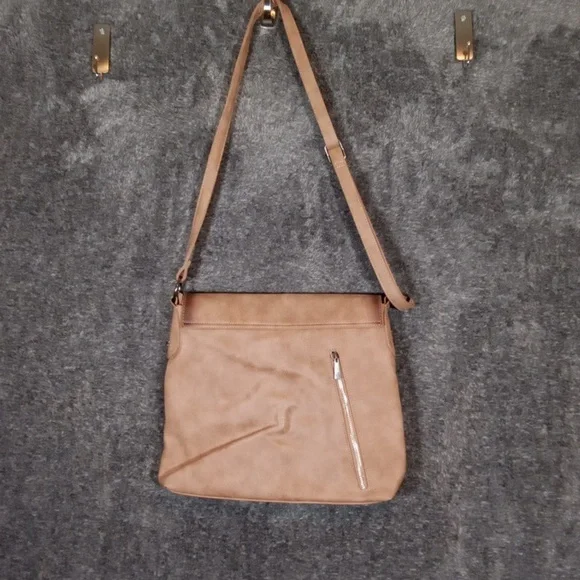 Catchfly Studio Embroidered Crossbody Bag Western Boho Adjustable Straps - Picture 3 of 5